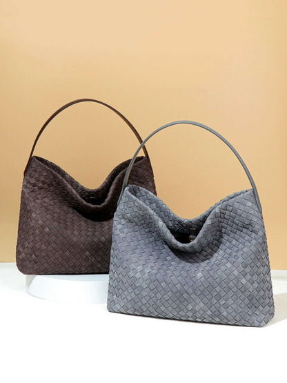 Bianca Suede Tote Bag