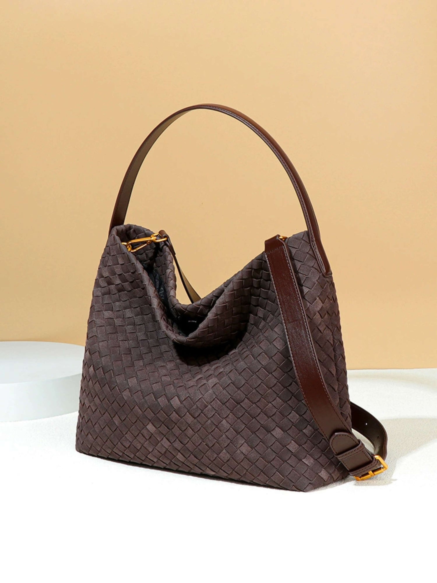 Bianca Suede Tote Bag