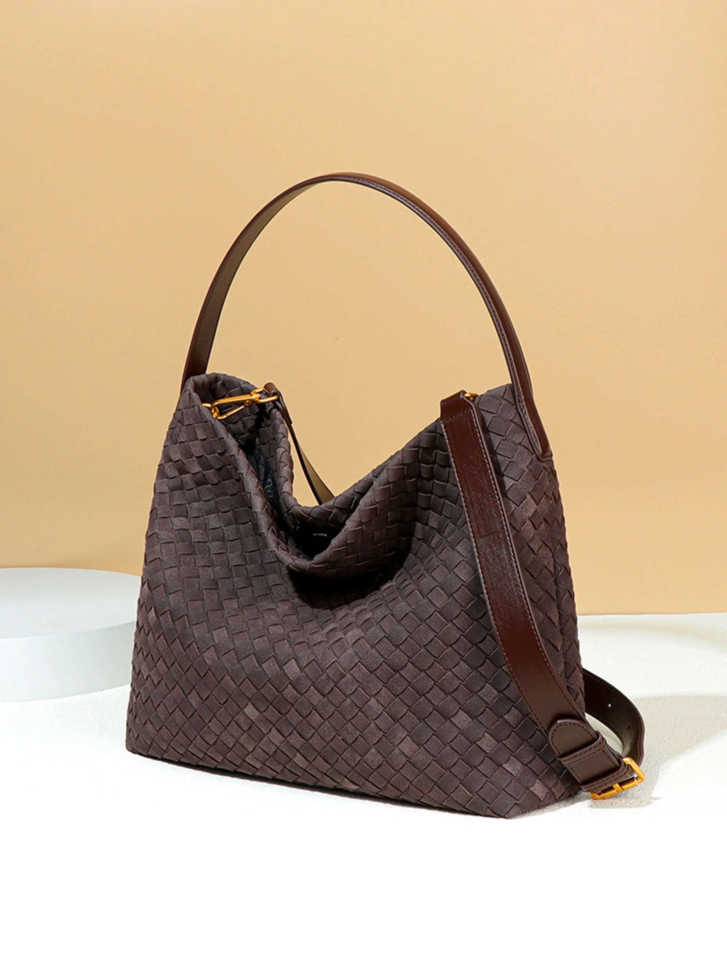 Bianca Suede Tote Bag