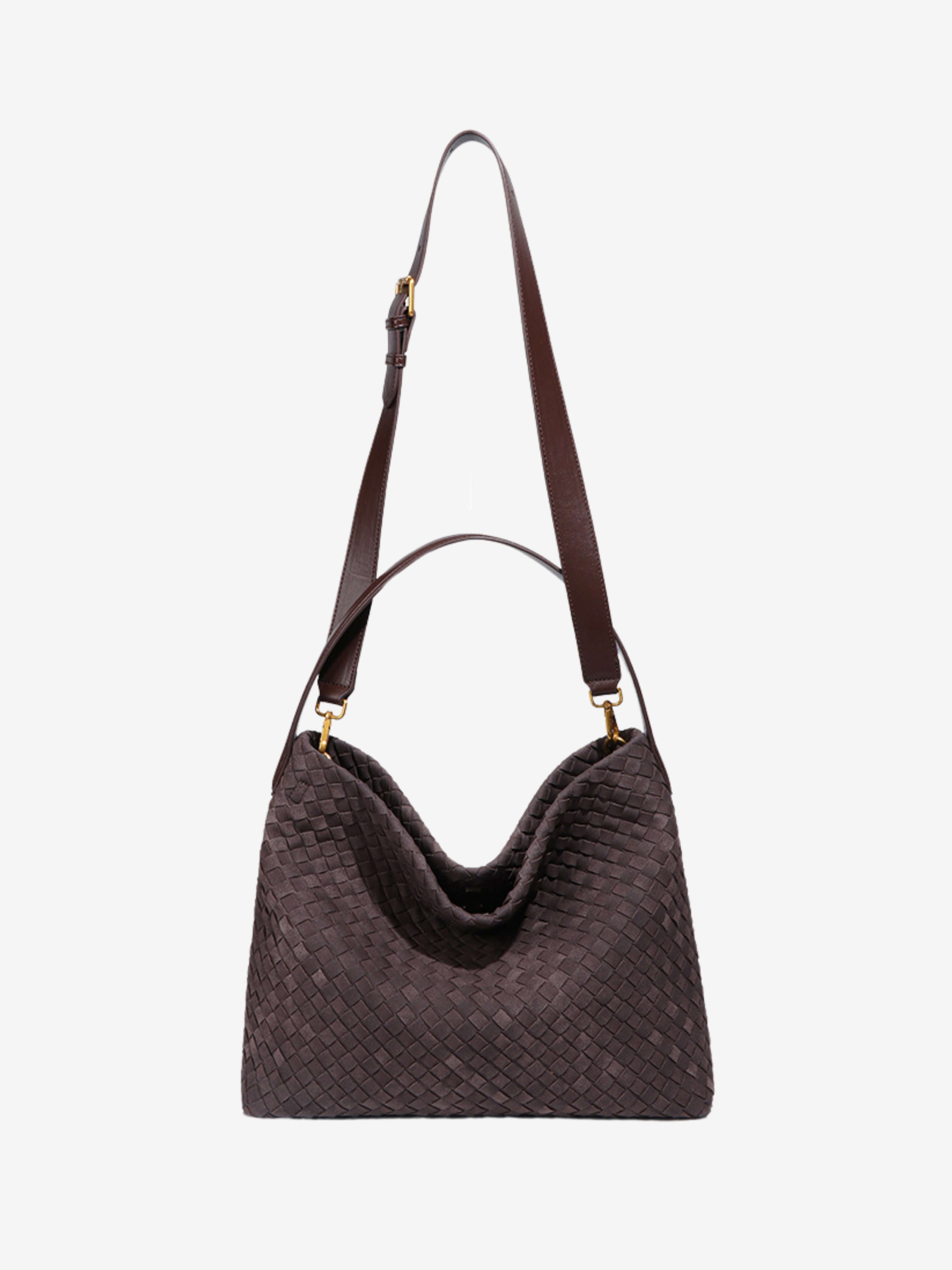 Bianca Suede Tote Bag