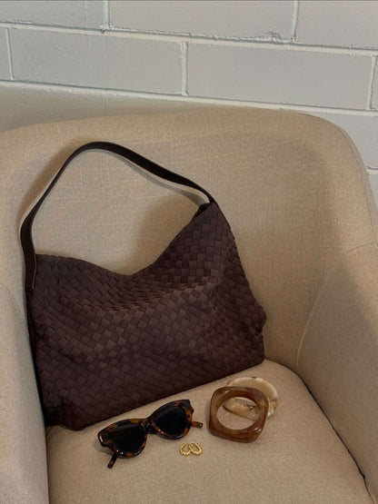 Bianca Suede Tote Bag