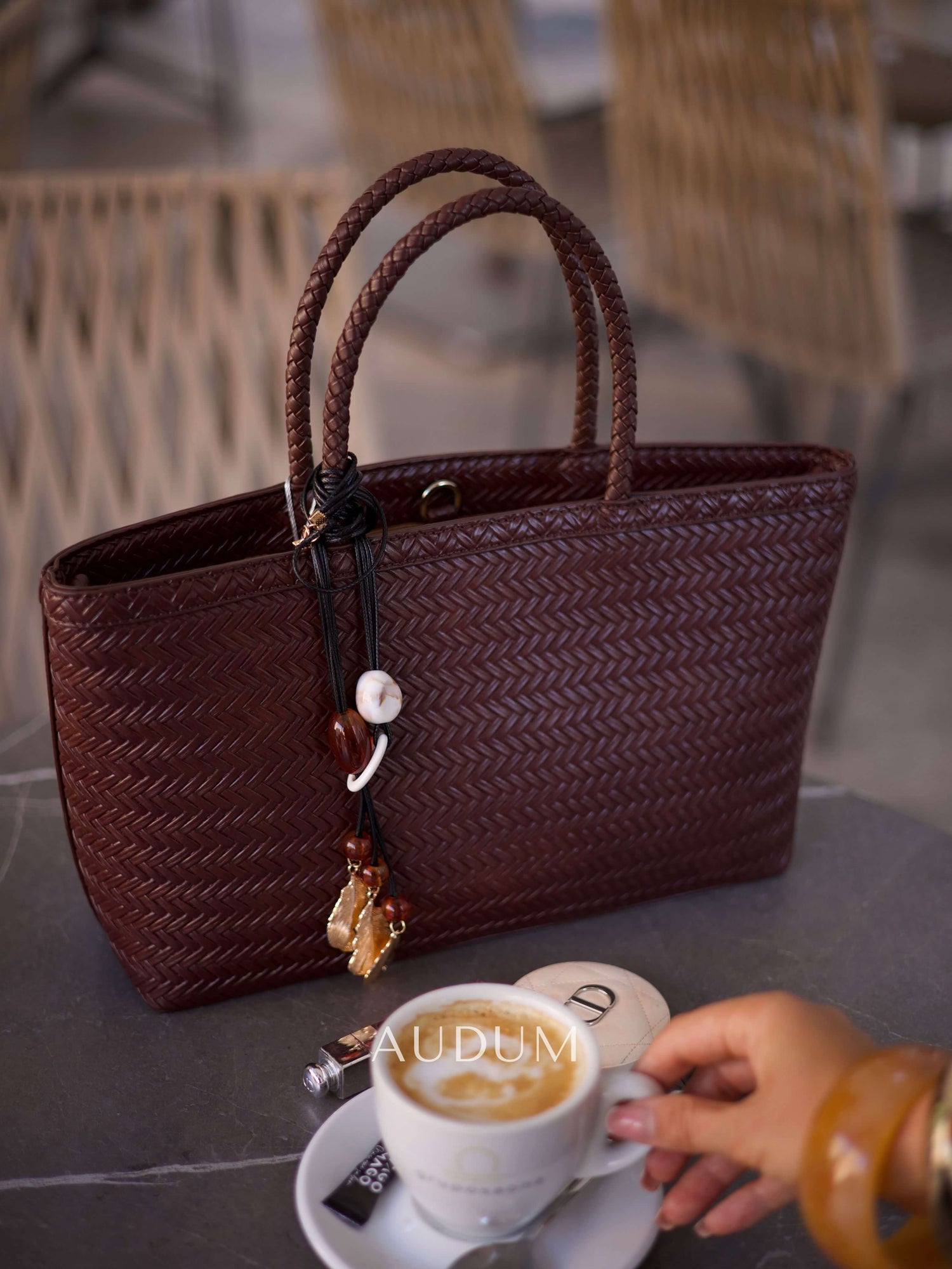 Isla Braided Tote Bag