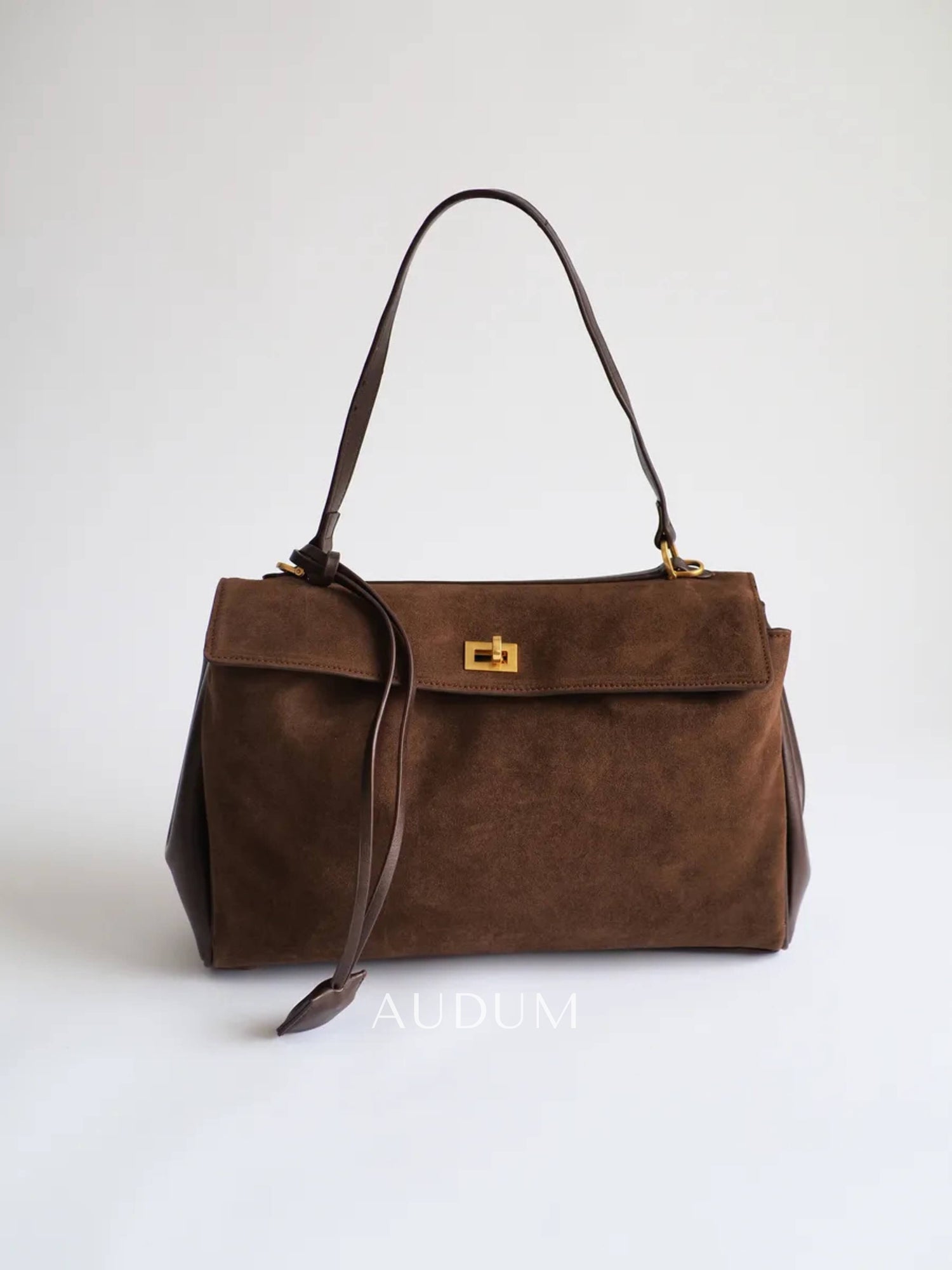 Juliette Suede Shoulder Bag Large